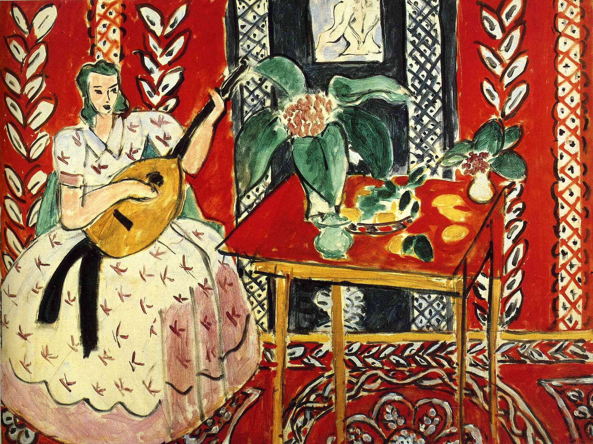 Henri Matisse - The lute 1943